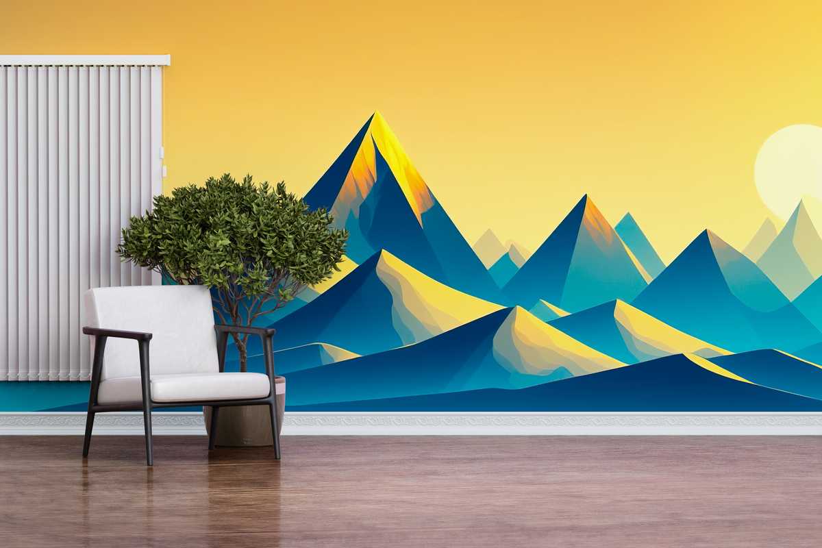 фотообои в зале